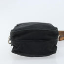PRADA Shoulder Bag Nylon Black Silver Auth bs34107-9