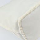 PRADA Hand Bag Nylon Silver White Auth bs34109-14