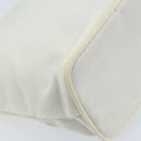 PRADA Hand Bag Nylon Silver White Auth bs34109-16