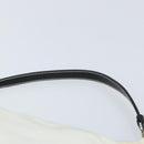 PRADA Hand Bag Nylon Silver White Auth bs34109-8