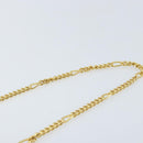 BALENCIAGA Chain Shoulder Bag PVC Leather Beige Gold Auth bs34110-8