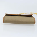 BALENCIAGA Chain Shoulder Bag PVC Leather Beige Gold Auth bs34110-5
