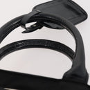GUCCI Hand Bag Nylon 2way Black Silver Auth bs34112-15