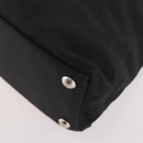 GUCCI Hand Bag Nylon 2way Black Silver Auth bs34112-16