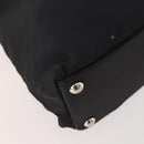 GUCCI Hand Bag Nylon 2way Black Silver Auth bs34112-17