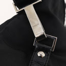 GUCCI Hand Bag Nylon 2way Black Silver Auth bs34112-9