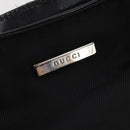 GUCCI Hand Bag Nylon 2way Black Silver Auth bs34112-20