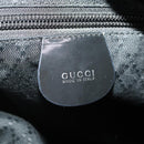 GUCCI Hand Bag Nylon 2way Black Silver Auth bs34112-24