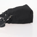 GUCCI Hand Bag Nylon 2way Black Silver Auth bs34112-4