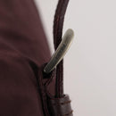 PRADA Backpack Nylon Brown Silver Auth bs34114-9