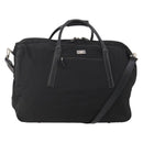 GUCCI Boston Bag Canvas 2way Black Silver 012 0393 12 Auth bs34117-1