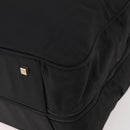 GUCCI Boston Bag Canvas 2way Black Silver 012 0393 12 Auth bs34117-15