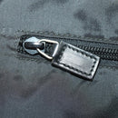 GUCCI Boston Bag Canvas 2way Black Silver 012 0393 12 Auth bs34117-23