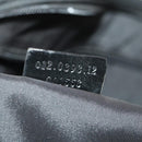 GUCCI Boston Bag Canvas 2way Black Silver 012 0393 12 Auth bs34117-12