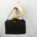 GUCCI Boston Bag Canvas 2way Black Silver 012 0393 12 Auth bs34117-25