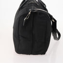 GUCCI Boston Bag Canvas 2way Black Silver 012 0393 12 Auth bs34117-4