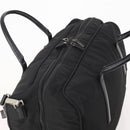 GUCCI Boston Bag Canvas 2way Black Silver 012 0393 12 Auth bs34117-6