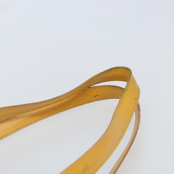LOUIS VUITTON Epi Lussac Shoulder Bag Yellow M52289 LV Auth bs34119