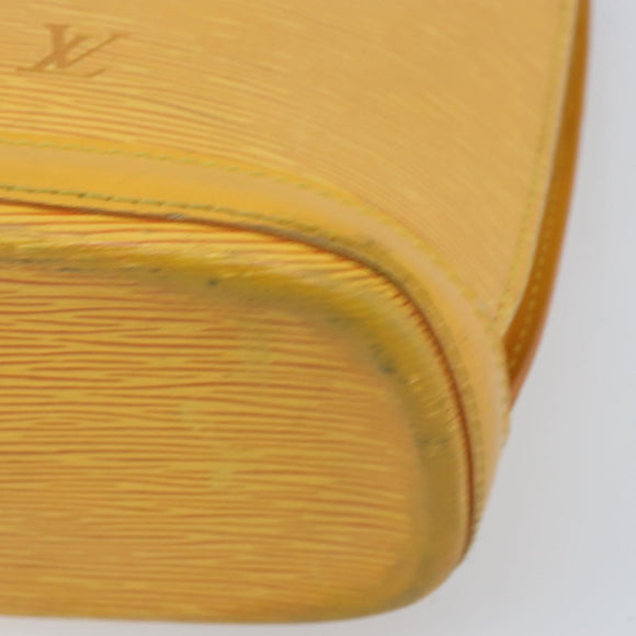 LOUIS VUITTON Epi Lussac Shoulder Bag Yellow M52289 LV Auth bs34119