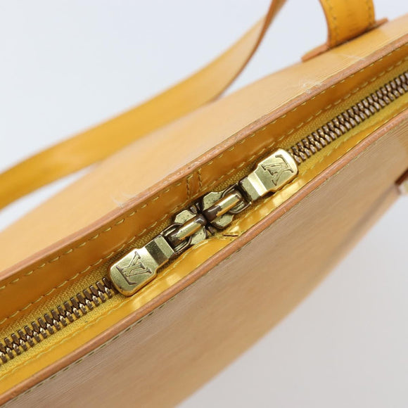LOUIS VUITTON Epi Lussac Shoulder Bag Yellow M52289 LV Auth bs34119