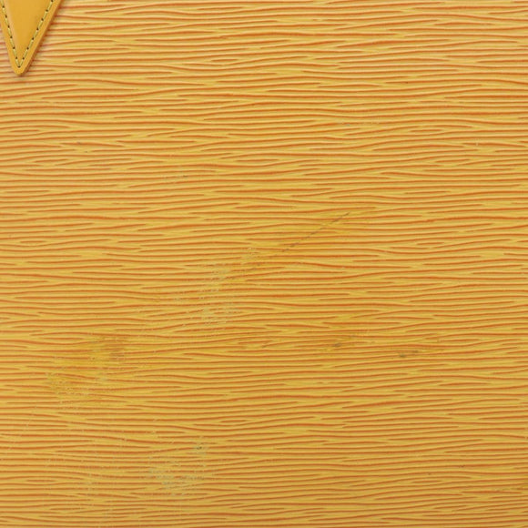 LOUIS VUITTON Epi Lussac Shoulder Bag Yellow M52289 LV Auth bs34119