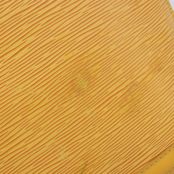 LOUIS VUITTON Epi Lussac Shoulder Bag Yellow M52289 LV Auth bs34119