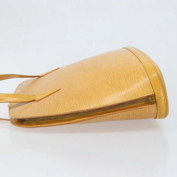 LOUIS VUITTON Epi Lussac Shoulder Bag Yellow M52289 LV Auth bs34119