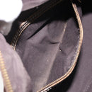 LOUIS VUITTON Monogram Mini Lin Boulogne Shoulder Bag Ebene M95225 Auth bs34122-21