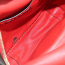 VALENTINO Rugzak Leer Lichtblauw Goud Auth bs34124-11