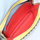 VALENTINO Rugzak Leer Lichtblauw Goud Auth bs34124-25