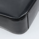 GUCCI Shoulder Bag Patent leather Silver Black 000 1013 0506 Auth bs34127-16