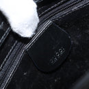 GUCCI Shoulder Bag Patent leather Silver Black 000 1013 0506 Auth bs34127-17