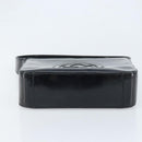 GUCCI Shoulder Bag Patent leather Silver Black 000 1013 0506 Auth bs34127-5