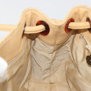 CHANEL Matelasse Tote Bag Lamb Skin Beige CC Auth bs34128-23