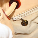 CHANEL Matelasse Tote Bag Lamb Skin Beige CC Auth bs34128-12