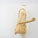 CHANEL Matelasse Tote Bag Lamb Skin Beige CC Auth bs34128-27