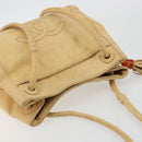 CHANEL Matelasse Tote Bag Lamb Skin Beige CC Auth bs34128-6