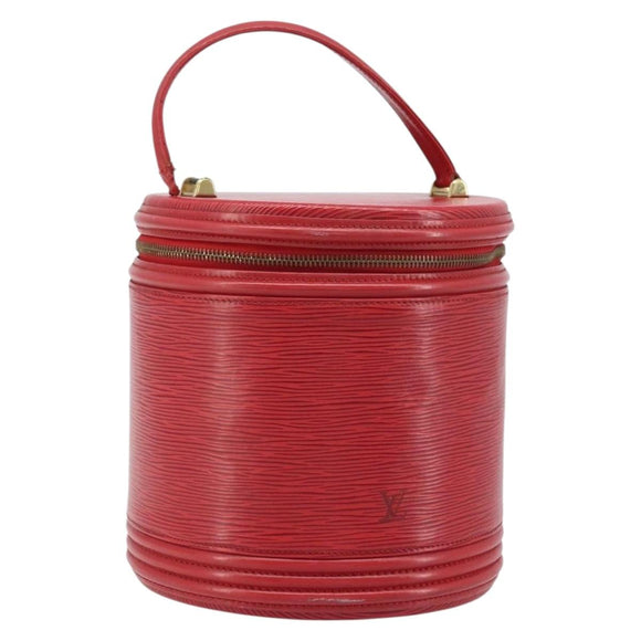 LOUIS VUITTON Epi Cannes Hand Bag Red M48037 LV Auth bs34129