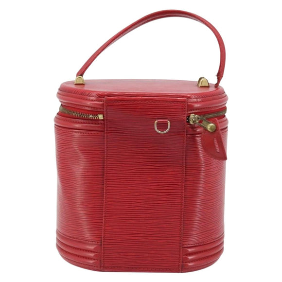 LOUIS VUITTON Epi Cannes Hand Bag Red M48037 LV Auth bs34129