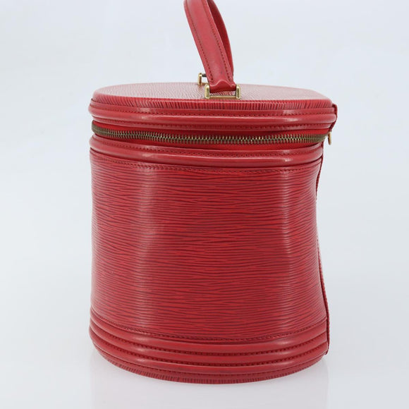 LOUIS VUITTON Epi Cannes Hand Bag Red M48037 LV Auth bs34129