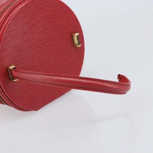 LOUIS VUITTON Epi Cannes Hand Bag Red M48037 LV Auth bs34129