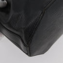 LOUIS VUITTON Epi Sac Depaule PM Umhängetasche Schwarz M80157 LV Auth bs34131-14