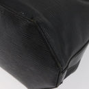 LOUIS VUITTON Epi Sac Depaule PM Umhängetasche Schwarz M80157 LV Auth bs34131-10