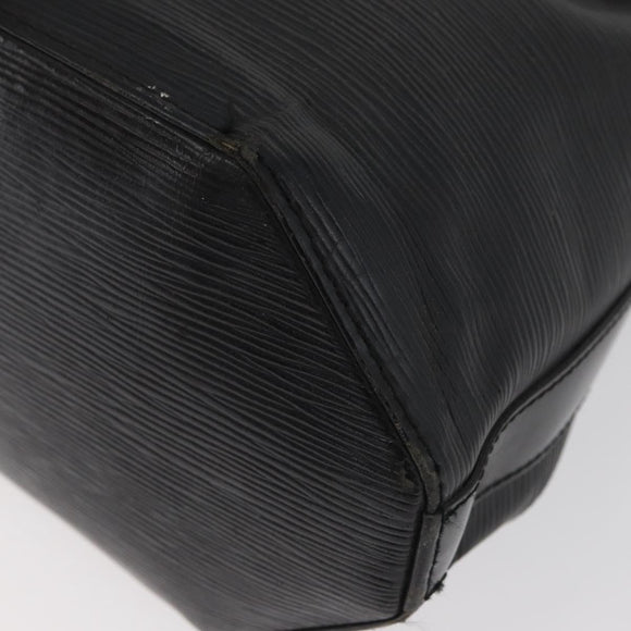 LOUIS VUITTON Epi Sac Depaule PM Umhängetasche Schwarz M80157 LV Auth bs34131