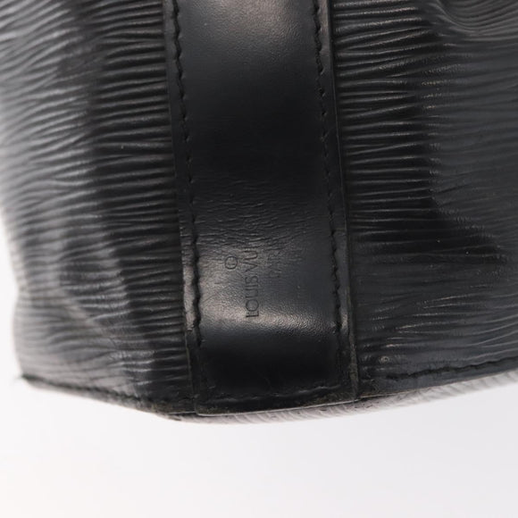 LOUIS VUITTON Epi Sac Depaule PM Umhängetasche Schwarz M80157 LV Auth bs34131