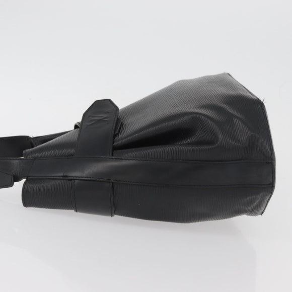 LOUIS VUITTON Epi Sac Depaule PM Umhängetasche Schwarz M80157 LV Auth bs34131