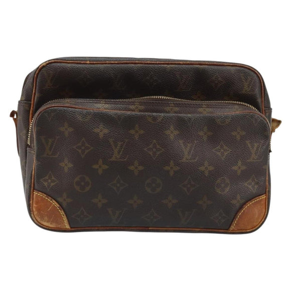 LOUIS VUITTON Monogram Nile Shoulder Bag M45244 LV Auth bs34132