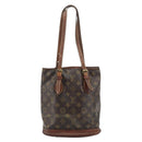 LOUIS VUITTON Monogram Bucket PM Shoulder Bag M42238 LV Auth bs34133-13