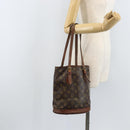 LOUIS VUITTON Monogram Bucket PM Shoulder Bag M42238 LV Auth bs34133-23