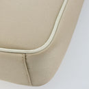 BURBERRY Nova Check Shoulder Bag Nylon Beige Silver Auth bs34138-9